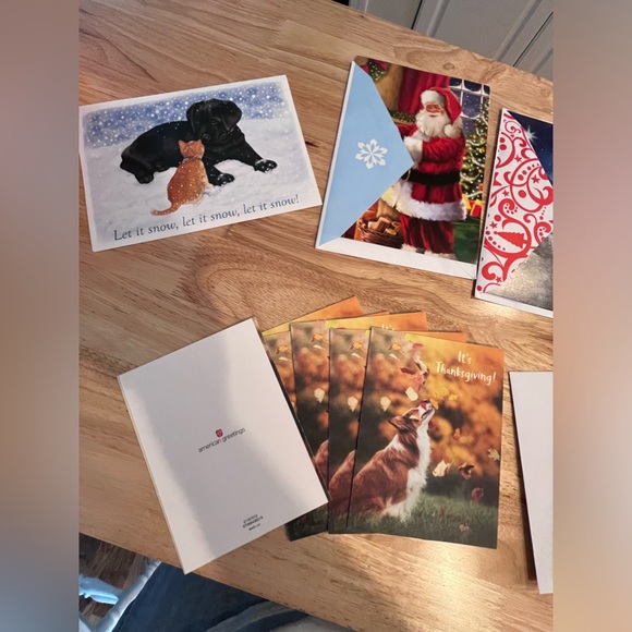 Assorted Cards “Thanksgiving & Christmas” - Picture 5 of 7